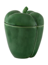 Load image into Gallery viewer, Bordallo Pinheiro 10" Green Pepper Box