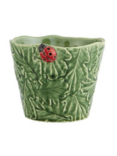 Load image into Gallery viewer, Bordallo Pinheiro Garden Of Insects Lady Bug Vase