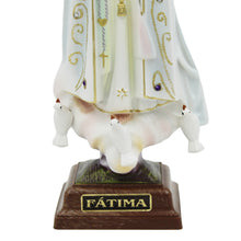 Load image into Gallery viewer, 11" Our Lady Of Fatima Virgin Mary White Religious Statue, #1025