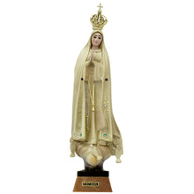 Load image into Gallery viewer, 9.5" Our Lady Of Fatima Virgin Mary Beige Religious Statue, #1033V