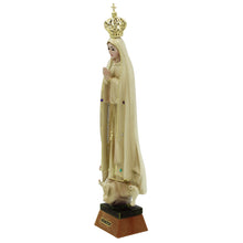 Load image into Gallery viewer, 9.5" Our Lady Of Fatima Virgin Mary Beige Religious Statue, #1033V
