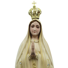 Load image into Gallery viewer, 20" Our Lady Of Fatima Virgin Mary Beige Religious Statue, #1035V