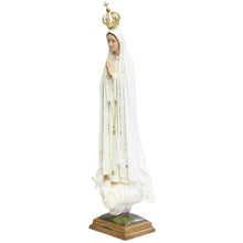 Load image into Gallery viewer, 23.5" Our Lady Of Fatima Virgin Mary White Religious Statue, #1036