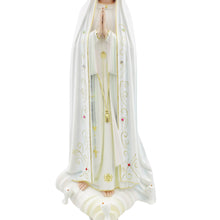 Load image into Gallery viewer, 23.5" Our Lady Of Fatima Virgin Mary White Religious Statue, #1036