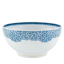 Load image into Gallery viewer, Vista Alegre Coralina Blue Salad Bowl