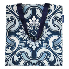 Load image into Gallery viewer, 100% Cotton Azulejo Tile Themed Made in Portugal Reusable Tote Bag