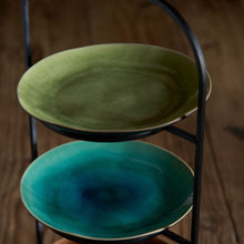 Load image into Gallery viewer, Costa Nova Riviera 9" Vert Frais Salad/Dessert Plate Set