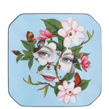 Load image into Gallery viewer, Vista Alegre Fête Vos Jeux Dessert Plate, Set of 4