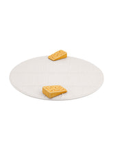 Load image into Gallery viewer, Bordallo Pinheiro White Cheese Tray with Yellow Cheese