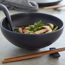 Load image into Gallery viewer, Casafina Pacifica 8" Seed Grey Ramen Bowl Set