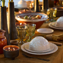 Load image into Gallery viewer, Costa Nova Cristal White Dinner Plate Set