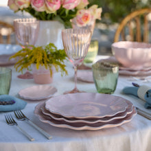 Load image into Gallery viewer, Costa Nova Rosa Rosé Pink Dinner Plate Set, 11"