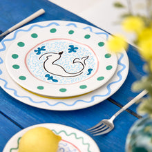 Load image into Gallery viewer, Costa Nova Summer Bliss Mermaid Salad/Dessert Plate Set