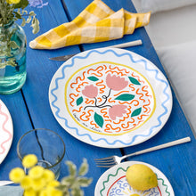 Load image into Gallery viewer, Costa Nova Summer Bliss Capri Ma Chérie Dinner Plate Set