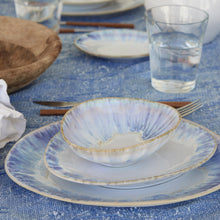 Load image into Gallery viewer, Costa Nova Brisa 11" Ria Blue Oval Dinner Plate/Platter Set
