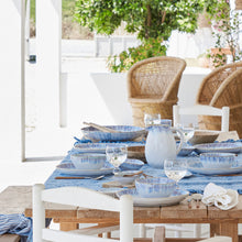 Load image into Gallery viewer, Costa Nova Brisa 14" Ria Blue Pasta/Serving Bowl