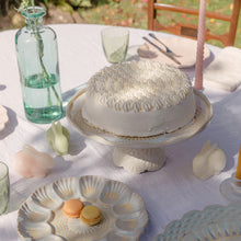 Load image into Gallery viewer, Costa Nova Cristal 12" Nacar Footed Plate