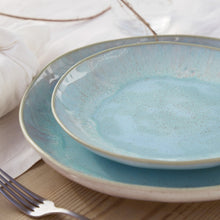 Load image into Gallery viewer, Casafina Eivissa 11" Sea Blue Dinner Plate Set