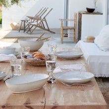 Load image into Gallery viewer, Casafina Eivissa 11" Sand Beige Dinner Plate Set