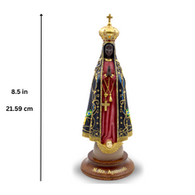 Load image into Gallery viewer, Hand-painted Our Lady Aparecida Religious Statue Made in Portugal