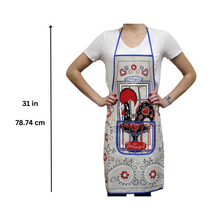Load image into Gallery viewer, 100% Cotton Traditional Portuguese Rooster Kitchen Apron - Various Colors