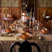 Load image into Gallery viewer, Costa Nova Silvina Terracotta Orange Salad/Dessert Plate Set