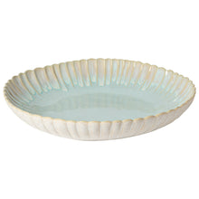 Load image into Gallery viewer, Casafina Mallorca 12" Sea Blue Low Serving Bowl