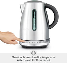 Load image into Gallery viewer, Breville BKE720BSS Temp Select Electric Kettle, Brushed Stainless Steel
