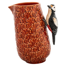 Load image into Gallery viewer, Bordallo Pinheiro Gudrun Woodpecker Pitcher