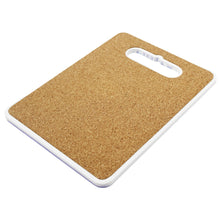 Load image into Gallery viewer, Portuguese Azulejo Blue Tile Ceramic Serving Tray with Rooster Design, Cork-Lined Pot Holder