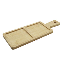 Load image into Gallery viewer, Portuguese Azulejo Style Sauce & Snack Dishes with Wooden Serving Tray