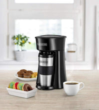 Load image into Gallery viewer, Black & Decker 650W Coffee Maker with Travel Mug, 220-240V, Not for USA