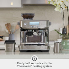 Load image into Gallery viewer, Breville BES878BSS Barista Pro Espresso Machine, Brushed Stainless Steel