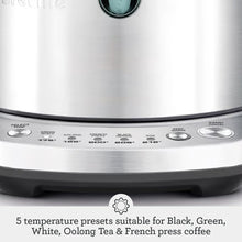 Load image into Gallery viewer, Breville BKE720BSS Temp Select Electric Kettle, Brushed Stainless Steel