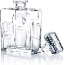 Load image into Gallery viewer, Vista Alegre Crystal Portrait Case with Whisky Decanter and 4 Old Fashion