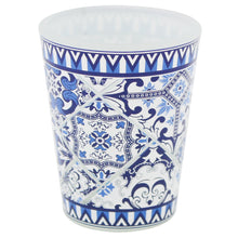 Load image into Gallery viewer, Set of 4 Portuguese Shot Glasses – Blue & White Azulejo Tile Design