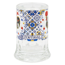 Load image into Gallery viewer, Traditional Portuguese Barcelos Rooster Glass Shot Glasses - Set of 4