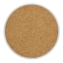 Load image into Gallery viewer, Set of 4 Portuguese Ceramic Coasters with Cork Backing – Azulejo Tile Design with Bracelos Rooster