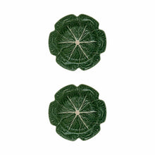 Load image into Gallery viewer, Bordallo Pinheiro Cabbage Charger Plate, Set of 2