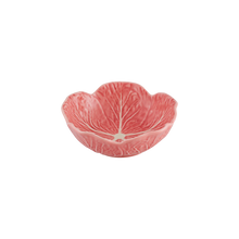 Load image into Gallery viewer, Bordallo Pinheiro Cabbage Pink Cereal Bowl, Set of 4