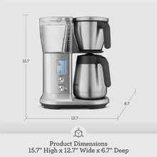 Load image into Gallery viewer, Breville BDC450BSS Precision Brewer Thermal Coffee Maker, Brushed Stainless Steel