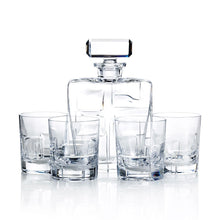 Load image into Gallery viewer, Vista Alegre Crystal Portrait Case with Whisky Decanter and 4 Old Fashion