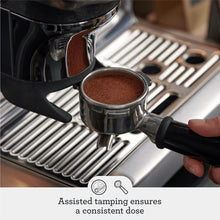 Load image into Gallery viewer, Breville BES876BSS Barista Express Impress Espresso Machine, Brushed Stainless Steel