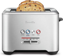 Load image into Gallery viewer, Breville BTA720XL Bit More 2-Slice Toaster, Brushed Stainless Steel