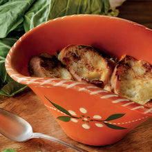 Load image into Gallery viewer, Hand-Painted Terracotta Rice Cooking Pot - Traditional Portuguese Arrozeira