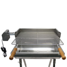 Load image into Gallery viewer, Aisi 304 Stainless Steel BBQ Grill with Motor and Accessories, Handmade and Welded in Portugal