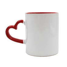 Load image into Gallery viewer, Sport Lisboa e Benfica SLB Heart Shaped Handle Mug with Gift Box