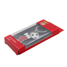 Load image into Gallery viewer, Official SL Benfica 'I Love Benfica' Keychain with Soccer Ball Charm