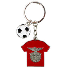 Load image into Gallery viewer, Benfica Mug & Keychain Set – Official SLB Ceramic Cup and Metal Keychain in Gift Box