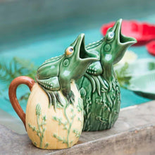 Load image into Gallery viewer, Bordallo Pinheiro Frog Pitcher